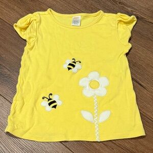 Gymboree Short Sleeve Bumble Bee Top Size 6